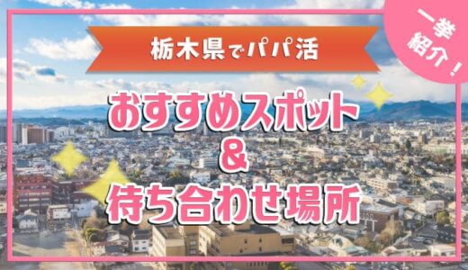 栃木県でパパ活したい人におすすめのサイトを紹介